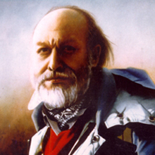 Photo of a portrait of Lloyd D. Partridge